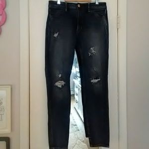 American Eagle Dark Destroy Hi-Rise Jegging 12